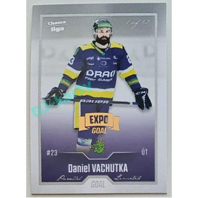 2022/23 Goal Cards Chance Liga 2. série #380 Daniel Vachutka Expo Silver 1 of 3
