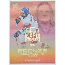 2023 MK reprezentace #WBM-07 Klára Seroiszková Bronze Medalists Women Expo xx/17