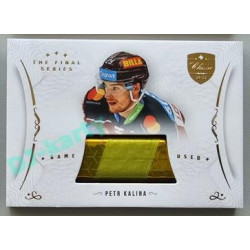 2021/22 OFS The Final Series Petr Kalina #STI-KAP Game Used Stick Gold PROMO