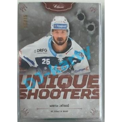 2020/21 OFS 1. série Martin Zaťovič #US-8 06/15 Unique Shooters Aquadropp