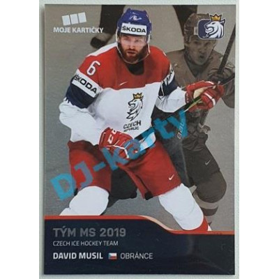 2020 MK reprezentace David Musil Tým MS 2019 #50