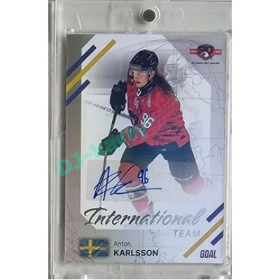 2023/24 Goal cards Chance Liga 2. série #IN-30 Anton Karlsson International Autograph xx/25