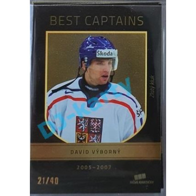 2020 MK reprezentace David Výborný #9 21/40 Best Captains