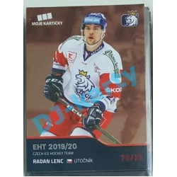 2020 MK reprezentace Radan Lenc EHT #20 20/25 Red