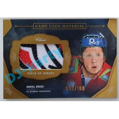 2020/21 OFS 1.série Daniel Rákos #GUM-DRÁ 052/109 Game Used Material