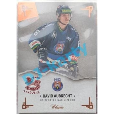 2019/20 OFS Chance liga David Aubrecht #248 x/6 Expo Pard.