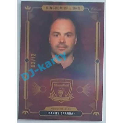 2021 OFS Kingdom of Lions Daniel Branda #B29 02/12 Rainbow