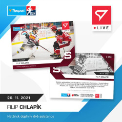 2021/22 Sportzoo Filip Chlapík #50 xx/98