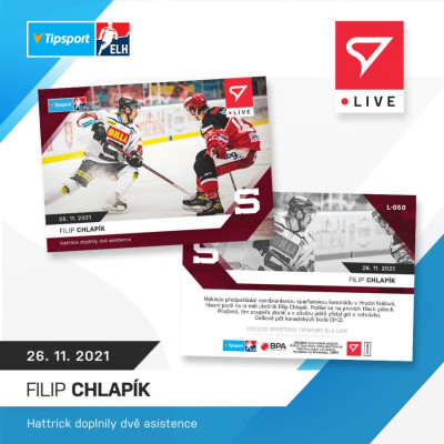 2021/22 Sportzoo Filip Chlapík #50 xx/98