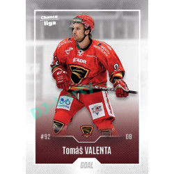 2022/23 Goal Cards Chance Liga 1. série #050 Tomáš Valenta