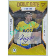2021/22 Sportzoo Fortuna Liga 2. série #DR16 Štěpán Chaloupek DEBUT DATE ROOKIE AUTO 21/99