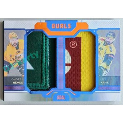 2022/23 Goal Cards Chance Liga Update #D-16 O. Němec / J. Krisk Duals Jersey EXPO 5/5