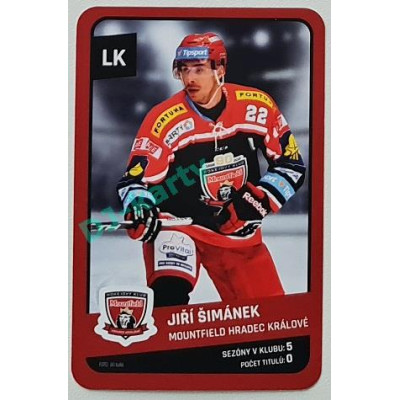 2023 Karetní hra Extraliga ALL STARS 1993-2023 Jiří Šimánek