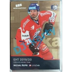 2020 MK reprezentace Michal Řepík EHT #29 Gold Promo