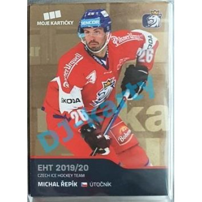 2020 MK reprezentace Michal Řepík EHT #29 Gold Promo