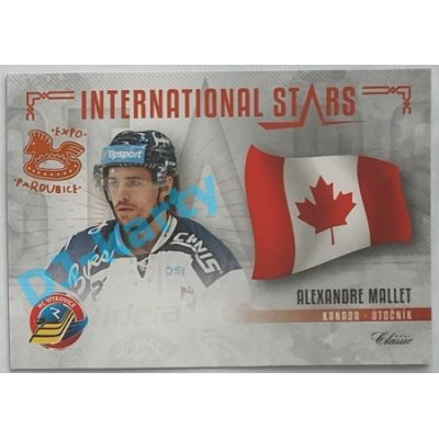 2019/20 OFS Alexandre Mallet #IS-AMA xx/10 International Stars Expo Pard.