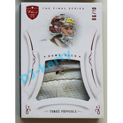 2021/22 OFS The Final Series Tomáš Pöpperle #MEM-TP 06/10 Game Used Red