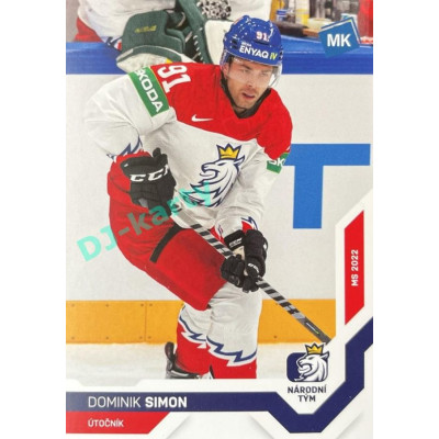 2021/22 MK reprezentace #052 Dominik Simon MS