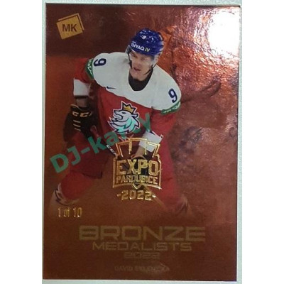2021/22 MK reprezentace #BM-09 David Sklenička Bronze Medalists 1 of 10 Expo Pard.