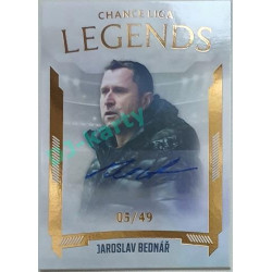 2022/23 Goal Cards Chance Liga 1. série #LL-11 Jaroslav Bednář Legends Autograph 05/49