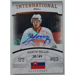 2022/23 Goal Cards Chance Liga 2. série #13 Martin Belluš International Team Autograph xx/49