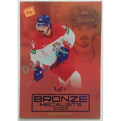 2023 MK reprezentace #BM-21 Matěj Stránský Bronze Medalists Men parallel 1/1