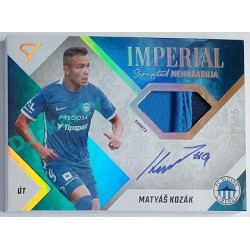 2022/23 Sportzoo Fortuna Liga 2. série #IM-MK Matyáš Kozák Imperial Scripted Memorabilia 08/25