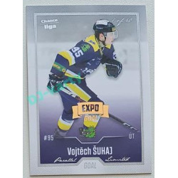 2022/23 Goal Cards Chance Liga 2. série #384 Vojtěch Šuhaj Expo Silver 1 of 3