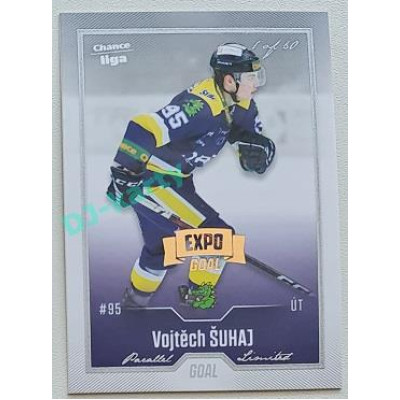 2022/23 Goal Cards Chance Liga 2. série #384 Vojtěch Šuhaj Expo Silver 1 of 3
