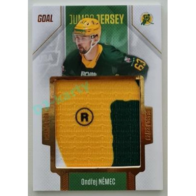 2022/23 Goal Cards Chance Liga 1. série #J-04 Ondřej Němec JUMBO Jersey 45/77