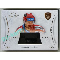 2021/22 OFS The Final Series Jakub Klepiš #STI-KLJ Game Used Stick Gold PROMO