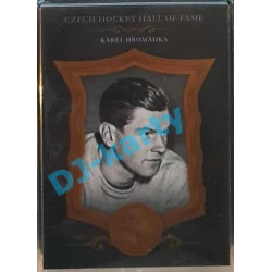 2020 OFS Síň slávy českého hokeje Karel Hromádka #SSCH-063 07/25 Black Cut