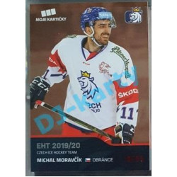 2020 MK reprezentace Michal Moravčík EHT #22 18/25 Red