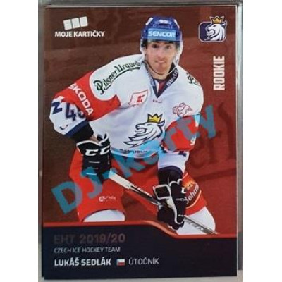 2020 MK reprezentace Lukáš Sedlák RC EHT #30 Red Promo