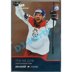 2020 MK reprezentace Jan Kovář Tým MS 2019 #63 Red Promo