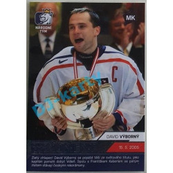 2021 MK reprezentace David Výborný GDM #100 1/5 Blue