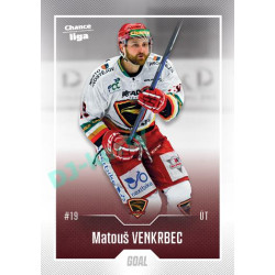 2022/23 Goal Cards Chance Liga 1. série #052 Matouš Venkrbec