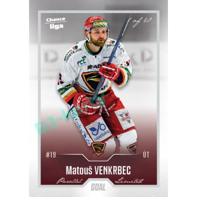 2022/23 Goal Cards Chance Liga 1. série #052 Matouš Venkrbec Silver 1 of 60