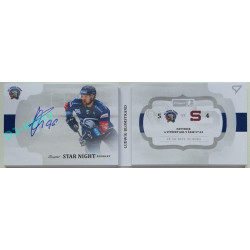 2021/22 Sportzoo TIPSPORT ELH 2. série #SN-LB Ludwig Blomstrand Star Night Booklet 11/25