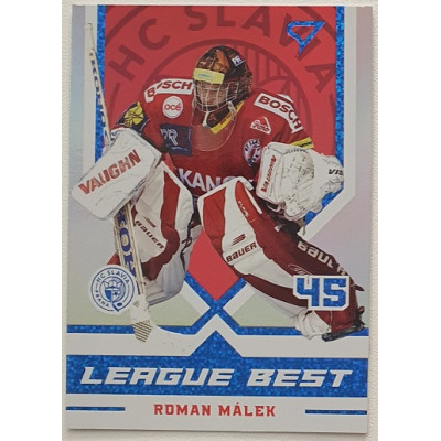 2022/23 Sportzoo ELH 1. série #LB-13 Roman Málek League Best Limited xxx/149