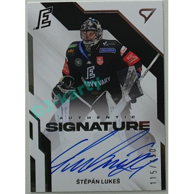 2022/23 Sportzoo ELH 1. série #AS1-SL Štěpán Lukeš Signature level 1 xxx/150