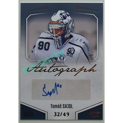 2022/23 Goal Cards Chance Liga 1. série #A-49 Tomáš Sajdl Autograph 32/49