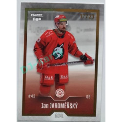 2022/23 Goal Cards Chance Liga 1. série #133 Jan Jaroměřský Gold 03/23