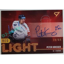 2022/23 Sportzoo ELH 2. série #RLS-KR Peter Krieger Red Light Auto xx/65