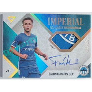 2022/23 Sportzoo Fortuna Liga 2. série #IM-CF Chriatian Frýdek Imperial Scripted Memorabilia 23/25
