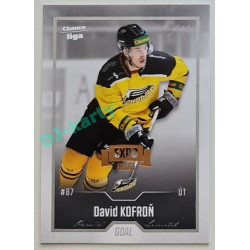 2022/23 Goal Cards Chance Liga Update #428 David Kofroň Expo Silver 1 of 3