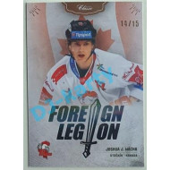2020/21 OFS 2. série Joshua J. Mácha #FL-JJM 14/15 Foreign Legion Neon Rainbow