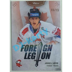 2020/21 OFS 2. série Joshua J. Mácha #FL-JJM 14/15 Foreign Legion Neon Rainbow