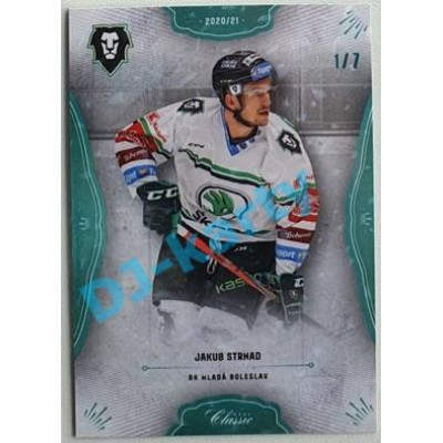 2020/21 OFS 2. série Jakub Strnad #245 1/7 Blue Aquadropp