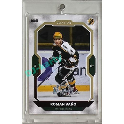 2023/24 Goal cards Chance Liga 2. série #224 Roman Vaňo Expo Perleť 1of7